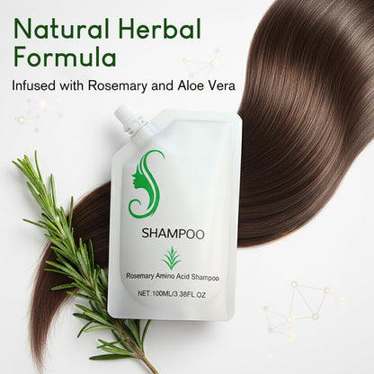 🧴✨ Shampoing naturel pour la croissance des cheveux, anti-chute, réparation du cuir chevelu, cheveux plus épais et plus volumineux 🌿