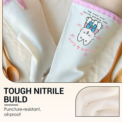 Gants de nettoyage longs, imperméables et chauds