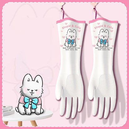 Gants de nettoyage longs, imperméables et chauds