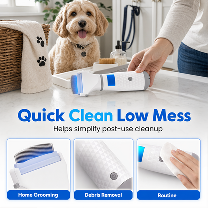 Peigne anti-puces électrique pour animaux