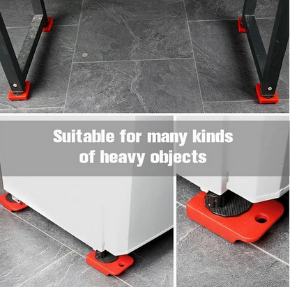 🎁Nouveautés 2026 : 50 % de réduction ! 💥 Système de déplacement de meubles : soulèvez et faites glisser jusqu’à 360 kg, rotation à 360°, patins respectueux des sols. Déplacez facilement vos meubles lourds, même seul ! 🛡️💪