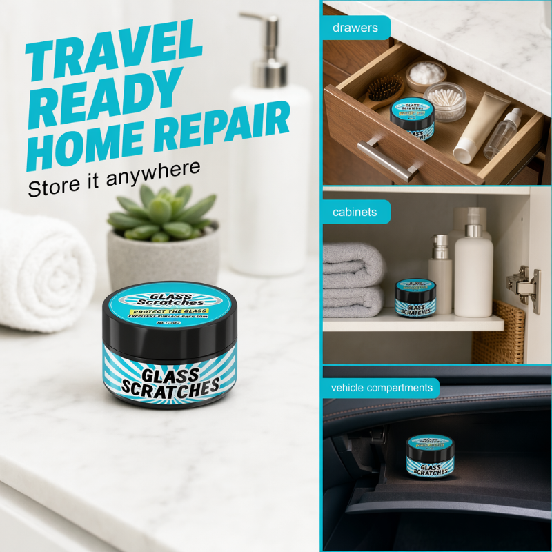 💞 PLUS DE 50 000 EXEMPLAIRES VENDUS ! 🏠💎 50 % DE RÉDUCTION ! Baume multi-surfaces pour vitres – Convient aux fenêtres, miroirs et écrans. Compact et facile à ranger – gardez vos vitres comme neuves ! 🌈