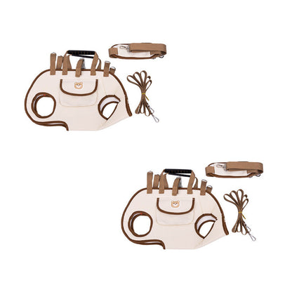 🐾 PROMO FLASH : 50% DE RÉDUCTION ! Sac de Transport Ergonomique pour Chiens & Chats, Portage Horizontal Respirant 2-9 kg for des Balades Confortables et une Posture Naturelle ✨