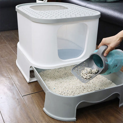 Cadeau idéal * Pelle à litière intégrée 2‑en‑1 pour chat