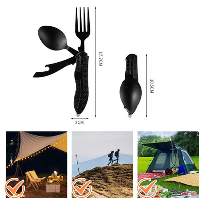 🎉 50 % de réduction ! 🍴 Couvert de table pliable multifonction 4‑en‑1 pour l'extérieur