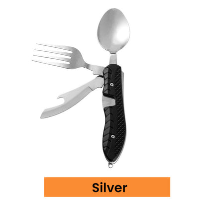 🎉 50 % de réduction ! 🍴 Couvert de table pliable multifonction 4‑en‑1 pour l'extérieur
