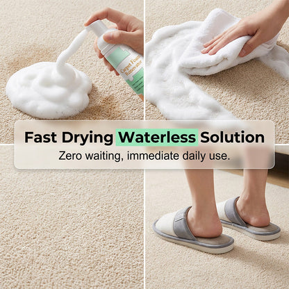 🏆 Offre spéciale du dernier jour :14.99€ ! 🔥 2 achetés 1 offerts 🎁Mousse détachante sans eau pour tapis avec serviette