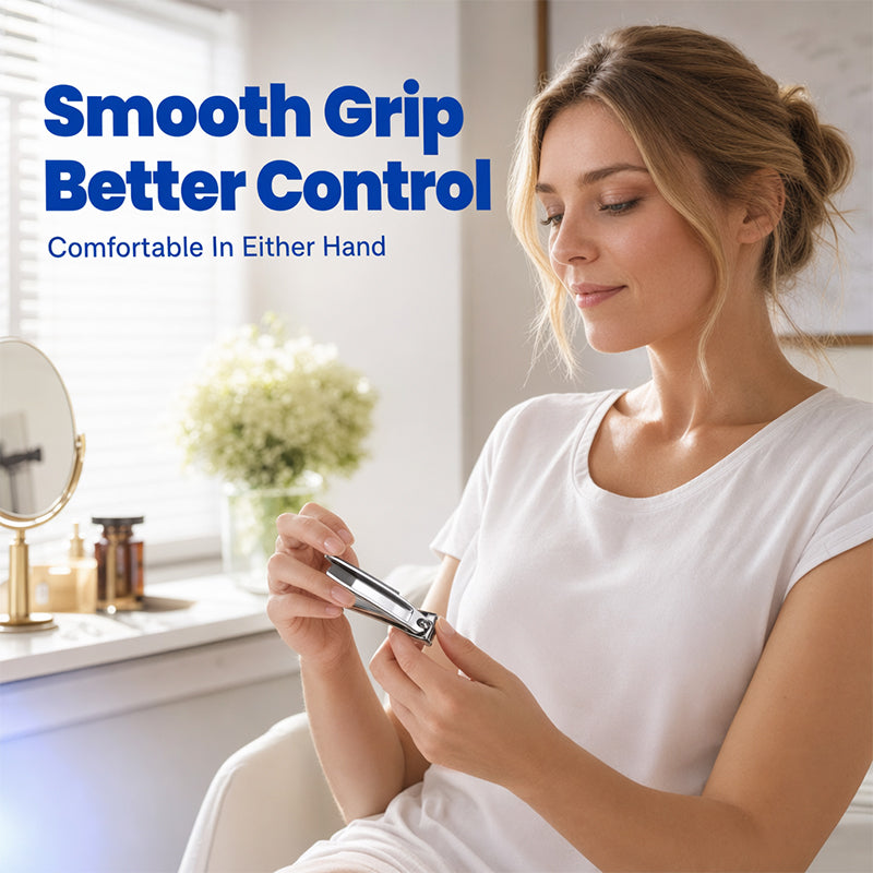 Coupe-ongles rotatif 360° en acier inoxydable
