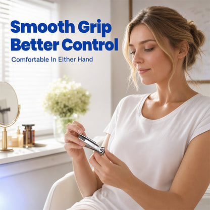 Coupe-ongles rotatif 360° en acier inoxydable