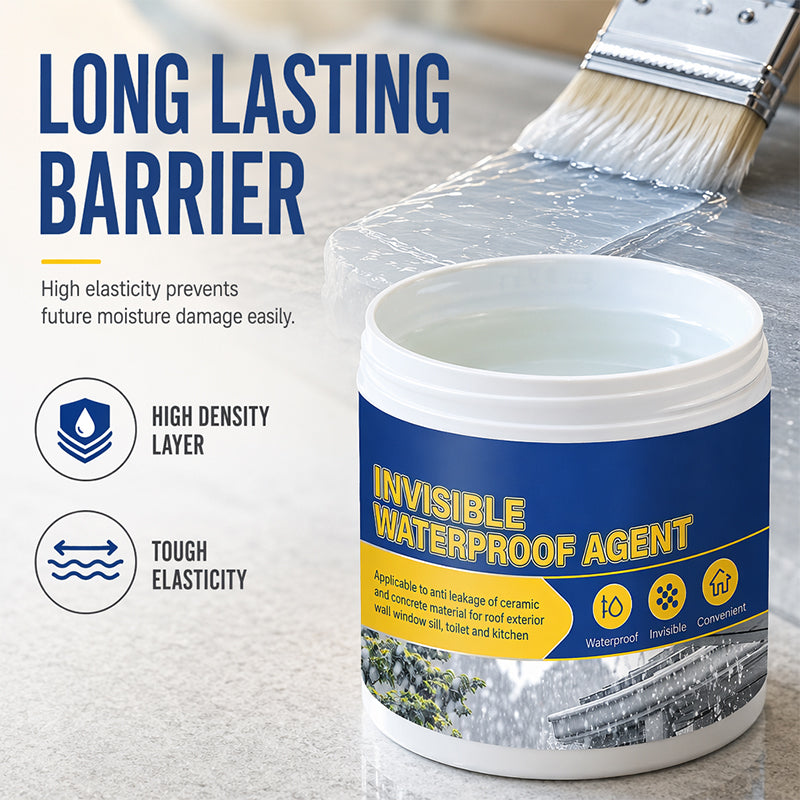 🔥Offre spéciale exceptionnelle : 50 % de réduction🔥 Mastic imperméable invisible, 100 g – transparent, à appliquer au pinceau, séchage rapide, pour toiture, murs et lavabos 💧