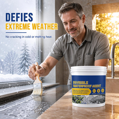 🔥Offre spéciale exceptionnelle : 50 % de réduction🔥 Mastic imperméable invisible, 100 g – transparent, à appliquer au pinceau, séchage rapide, pour toiture, murs et lavabos 💧