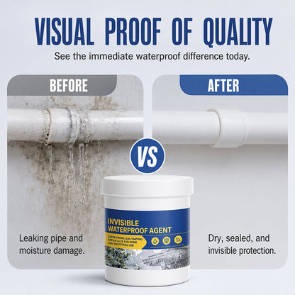 🔥Offre spéciale exceptionnelle : 50 % de réduction🔥 Mastic imperméable invisible, 100 g – transparent, à appliquer au pinceau, séchage rapide, pour toiture, murs et lavabos 💧