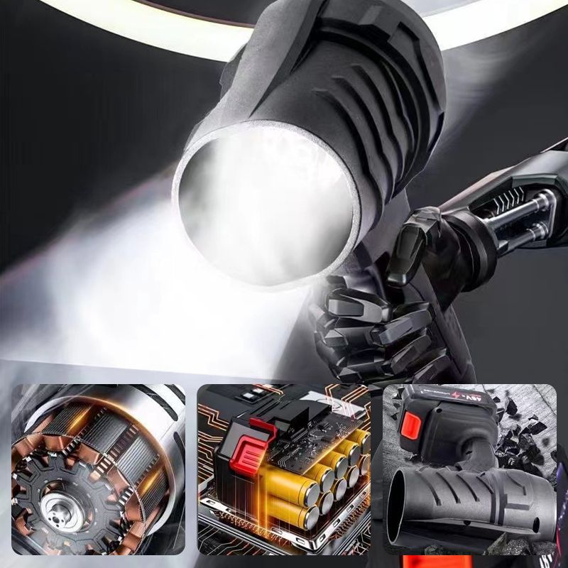 📢 30% de Réduction – Souffleur d'Air Sans Fil Turbo 1050 W Moteur Cuivre 21V pour Séchage Voiture, Jardin et Atelier