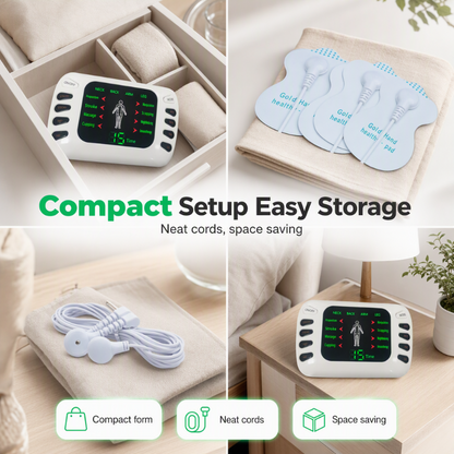 💆‍♂️⚡ Appareil de massage électrique portable – soulage la fatigue et détend les muscles où que vous soyez ! 🔋🧘✨