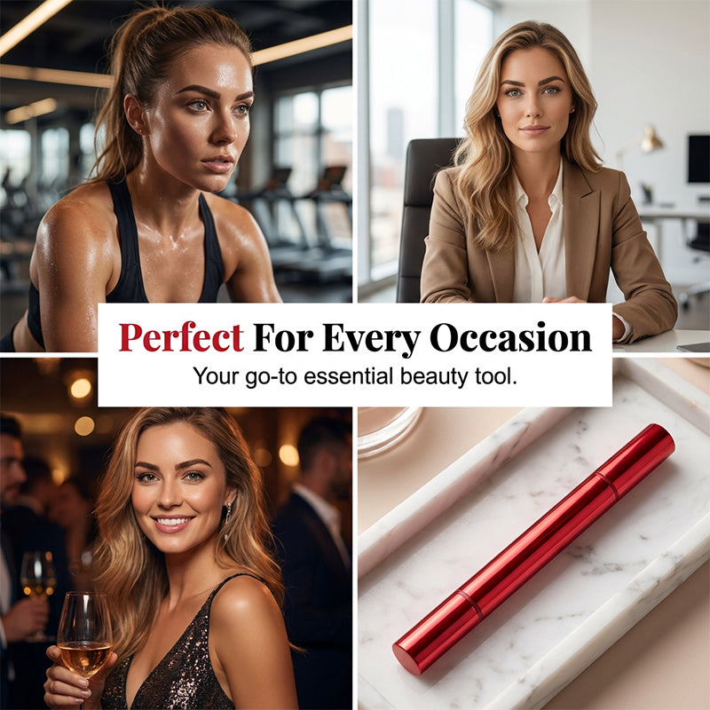 Stylo microblading double‑embout waterproof pour sourcils