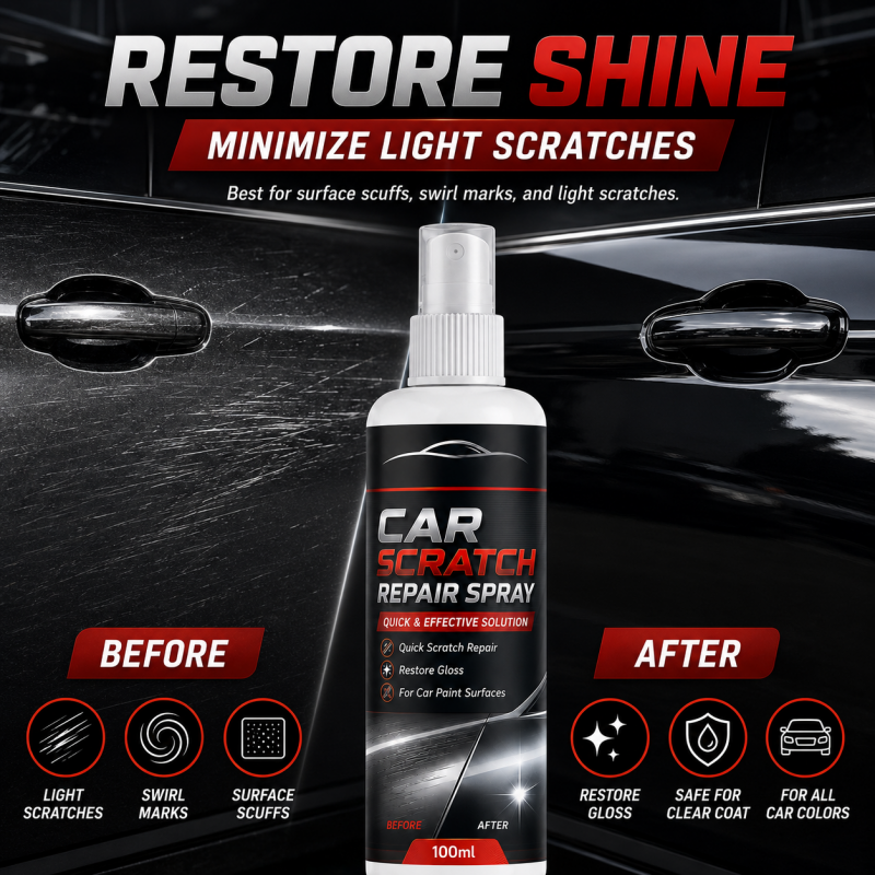 Spray universel de réparation des rayures pour voiture