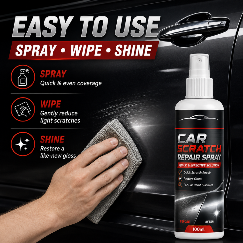 Spray universel de réparation des rayures pour voiture