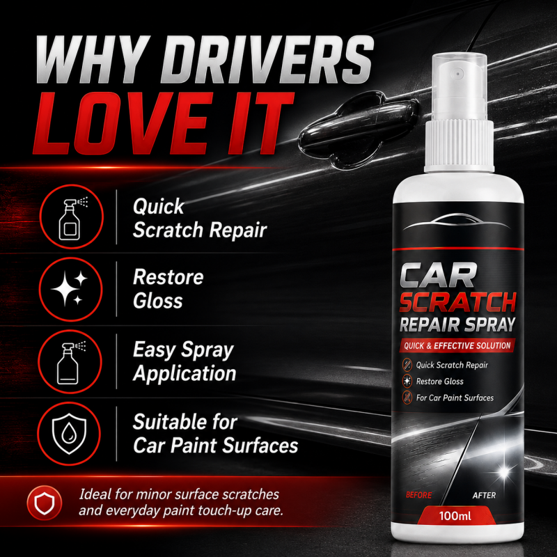 Spray universel de réparation des rayures pour voiture