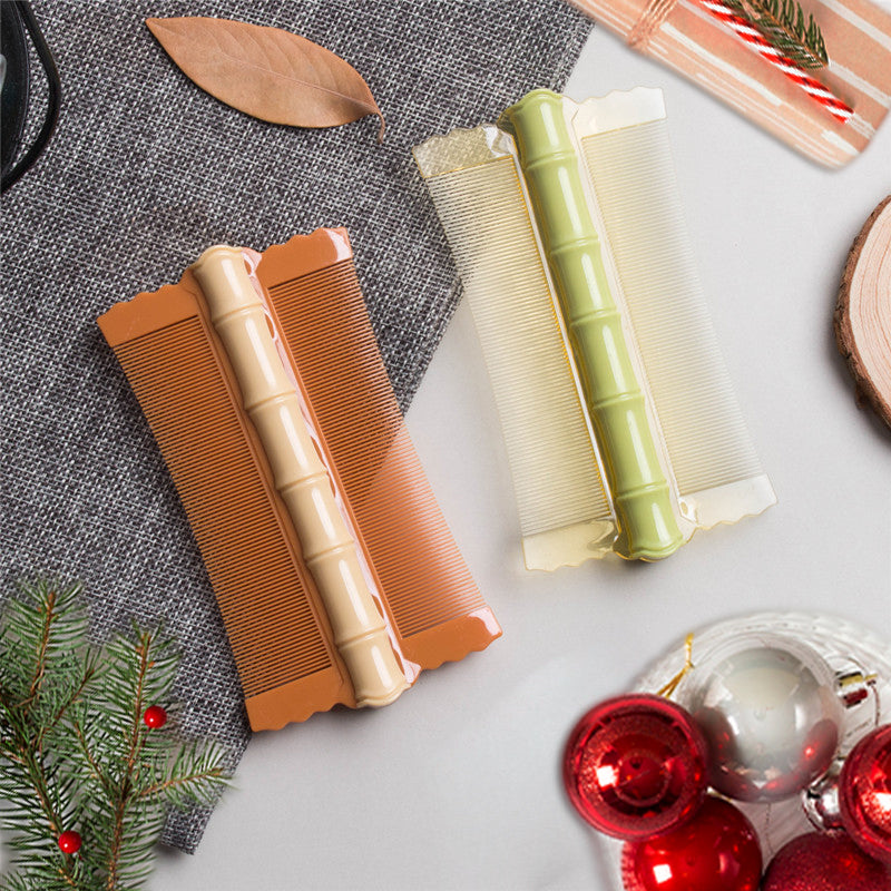 🎉🎁1 ACHETÉ = 1 OFFERT🔥Peigne à dents fines double face en bambou pour le coiffage