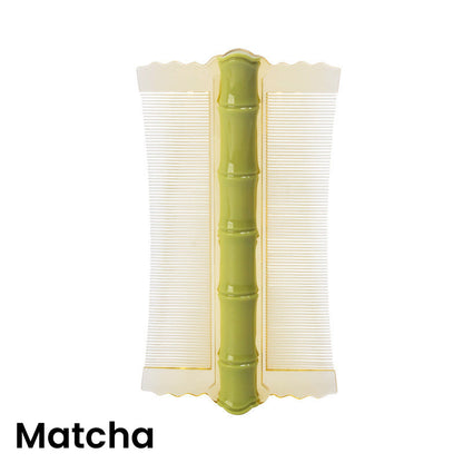🎉🎁1 ACHETÉ = 1 OFFERT🔥Peigne à dents fines double face en bambou pour le coiffage