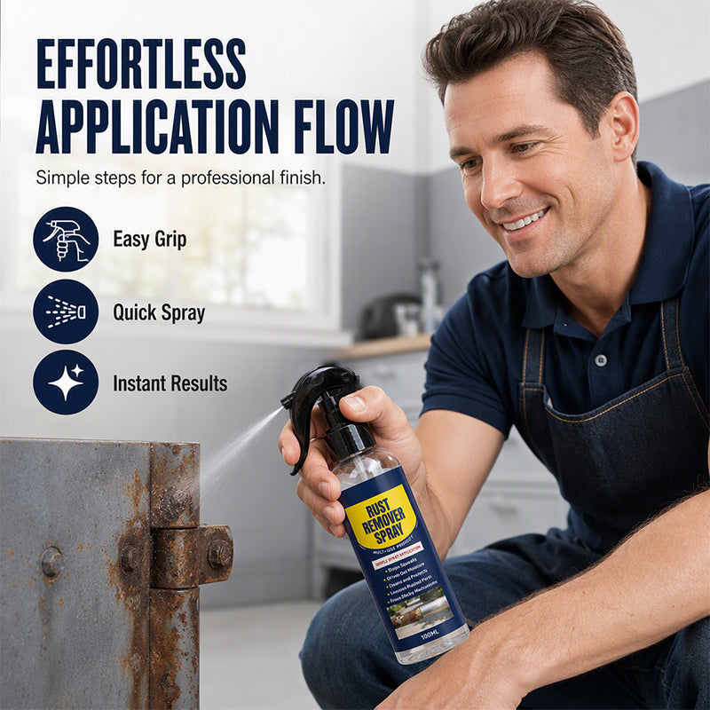 🥳 COUP DE CŒUR 2026 🥳 Spray antirouille et lubrifiant – Restauration instantanée des métaux, prévient la formation de rouille – Application facile d'une seule main ! 🔧💨