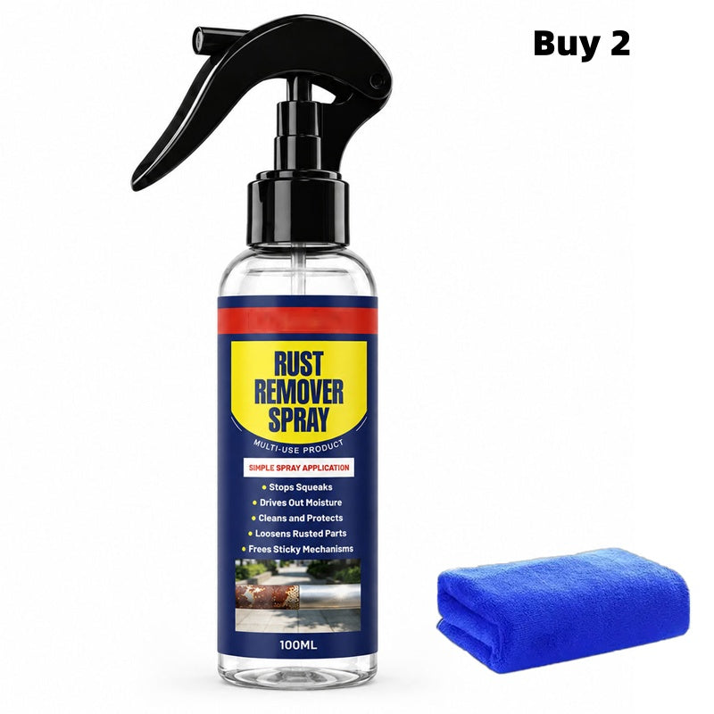 🥳 COUP DE CŒUR 2026 🥳 Spray antirouille et lubrifiant – Restauration instantanée des métaux, prévient la formation de rouille – Application facile d'une seule main ! 🔧💨