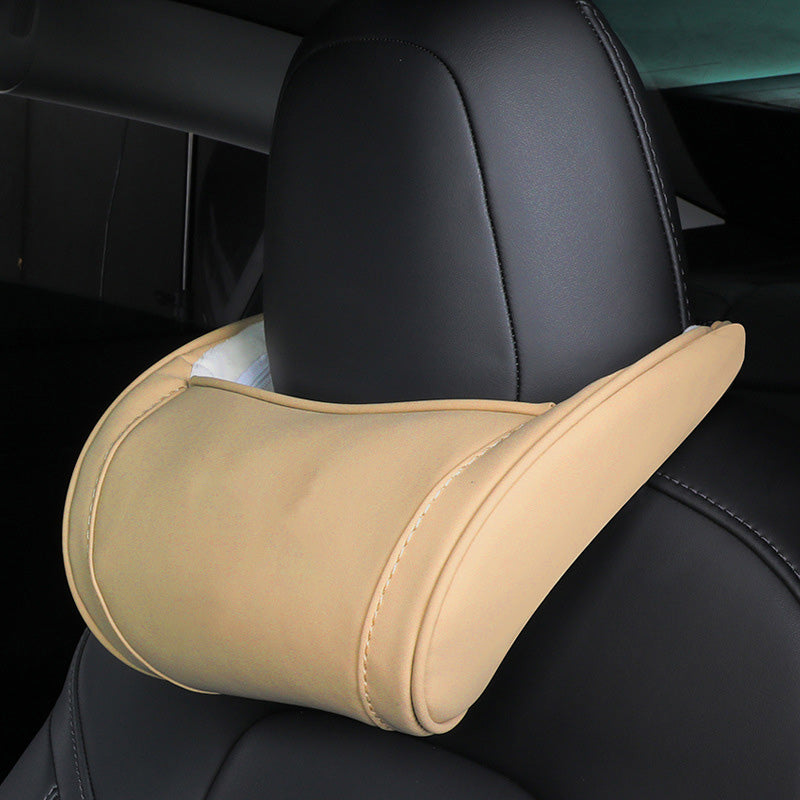 Appui‑tête ergonomique en mousse à mémoire de forme pour voiture