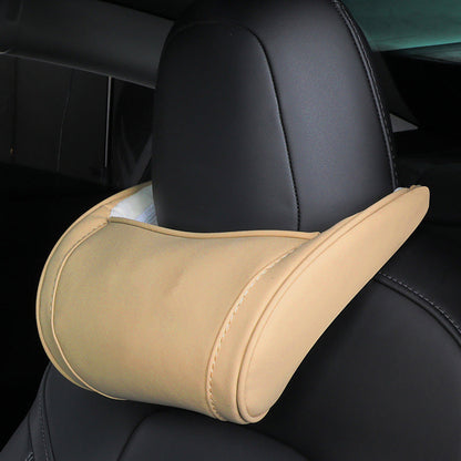 Appui‑tête ergonomique en mousse à mémoire de forme pour voiture