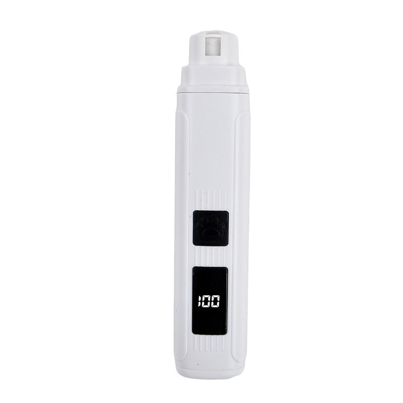 Lime à griffes électrique pour animaux avec indicateur de puissance LED