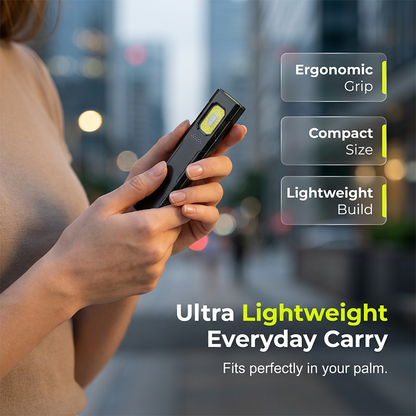 Lampe de Travail Magnétique Mains Libres – Clip Polyvalent, Double Mode, Ultra-Légère