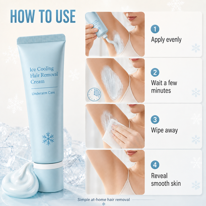 🥳COUP DE CŒUR 2026🥳 Crème dépilatoire – Enrichie en huiles de rose et de lavande, niacinamide éclaircissante – Inhibe la repousse, pour une peau douce et lisse plus longtemps ! 💖💨