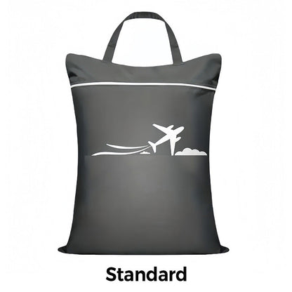 🧳💧 Large sac à linge de voyage imperméable – Doublure étanche, grande capacité, rangez vos vêtements mouillés ou sales sans risquer de contaminer le reste de la valise, le gardien de vos bagages bien secs 🩱🧦