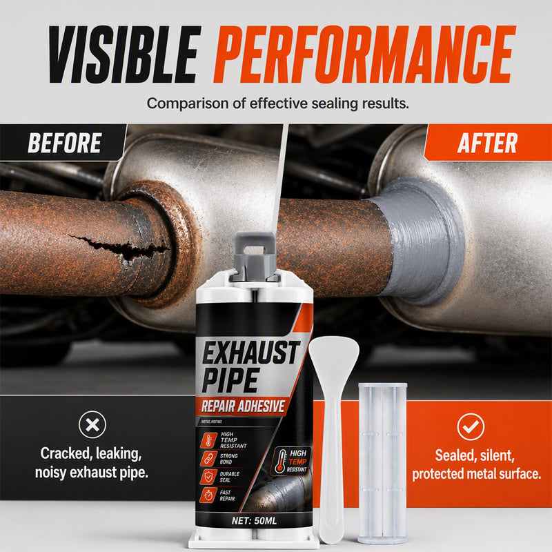 🔧 50% OFF – Colle haute température pour échappement – Économisez sur les réparations