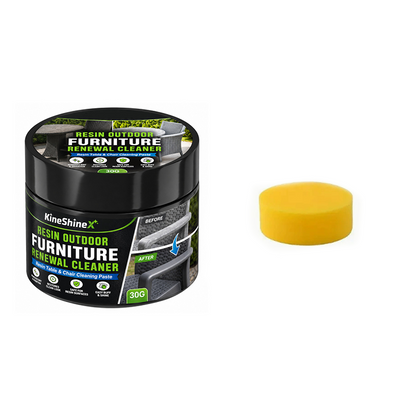 🥳 PLUS DE 50 000 EXEMPLAIRES VENDUS ! 🔥 50 % DE RÉDUCTION !  Pâte régénérante pour mobilier d'extérieur avec éponge