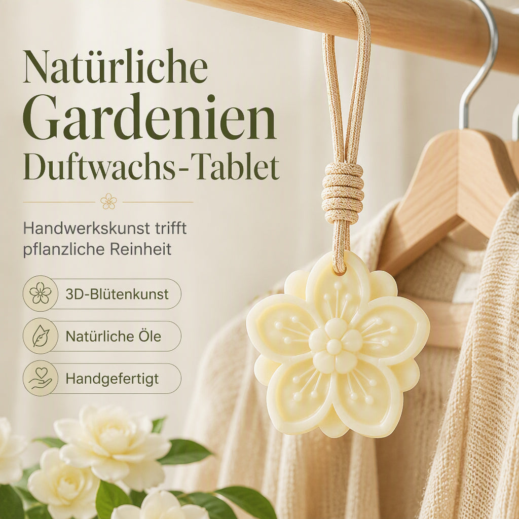 Sachet parfumé suspendu – Parfum Gardénia 🌸
