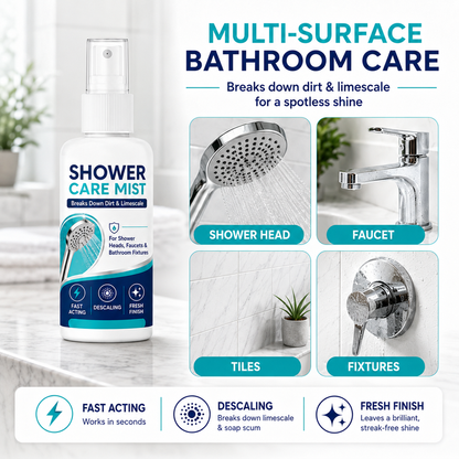 🚿 Spray détartrant à action rapide pour pommes de douche et robinets