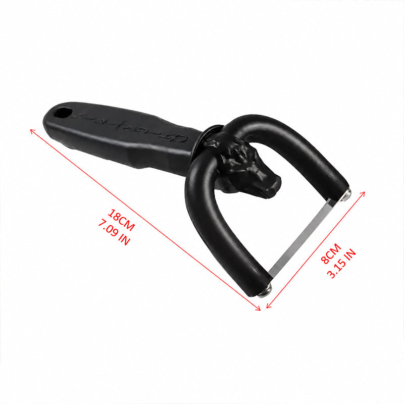 🥩 50 % DE RÉDUCTION EN CE MOMENT ! Coupe-graisse à main pour viande de bœuf et de porc – Support en forme de U, lames en acier inoxydable et poignée ergonomique – idéal pour les barbecues, la préparation des repas et la cuisine en grande quantité 🍖🔪