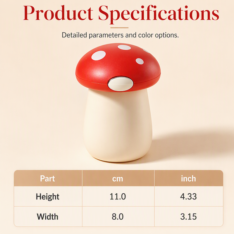 Ouvre-bouteille magnétique 2‑en‑1 en forme de champignon