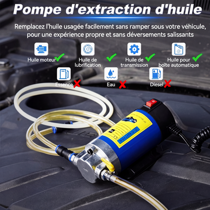 📢📢50% DE RÉDUCTION !! ⏰Pompe de transfert d'huile moteur portable