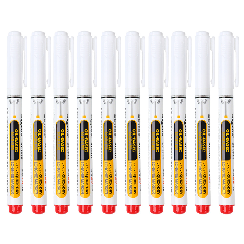 🔥‑50% PROMO FLASH✒️ Marqueur industriel pointe extra‑longue 20 mm, encre huile indélébile sans bouchon, multi‑surfaces atelier ✨🛠️