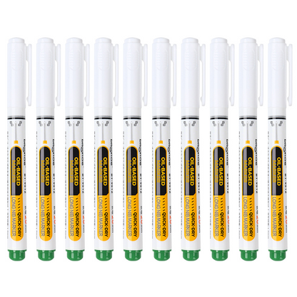 🔥‑50% PROMO FLASH✒️ Marqueur industriel pointe extra‑longue 20 mm, encre huile indélébile sans bouchon, multi‑surfaces atelier ✨🛠️