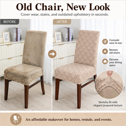 Housse de chaise extensible universelle