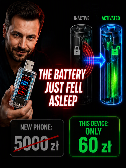🔌50 % DE RÉDUCTION | Clé USB de réparation de batterie pour smartphone – Plug-and-Play, sans démontage, optimisez les performances de la batterie de votre téléphone !