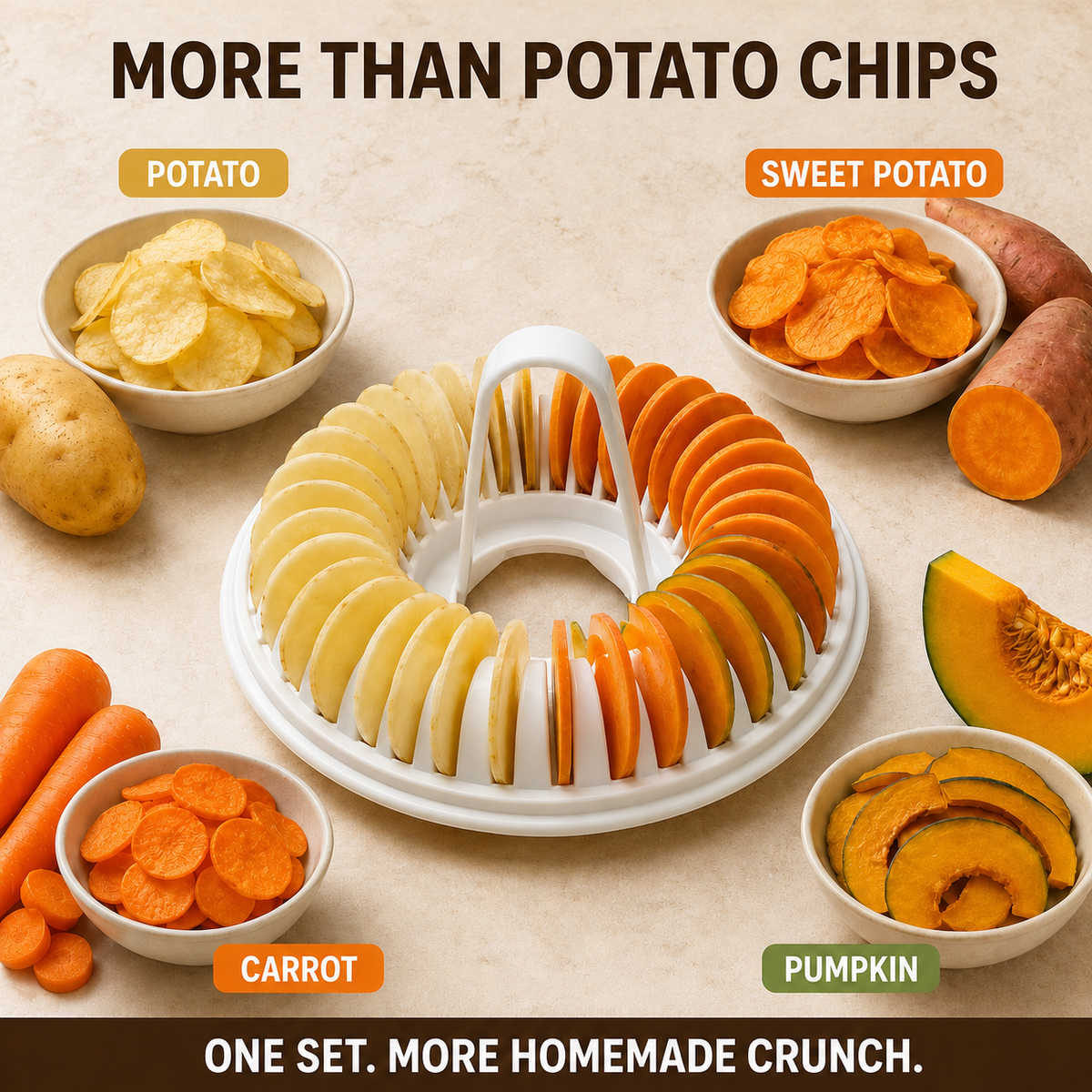 🥔 50 % DE RÉDUCTION EN CE MOMENT ! 🍟 Machine à chips de pommes de terre pour micro-ondes – sans huile, croustillantes et saines – idéale pour des en-cas faits maison 🥗✨