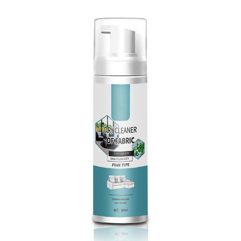 Mousse Nettoyante pour Tissus Sans Rinçage – Anti-Taches, Séchage Rapide, Multiusage