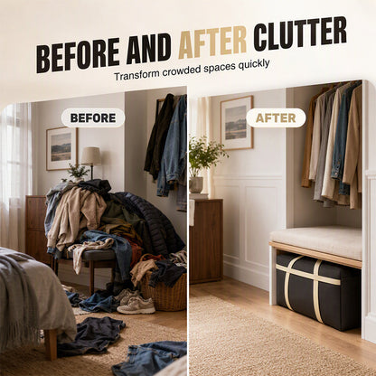 📦 PROMO FLASH : 50% DE RÉDUCTION ! Sac de Rangement Grande Capacité Renforcé pour Couettes et Vêtements – Tissu Déperlant & Double Zip Fluide for un Placard Organisé et des Textiles Protégés ✨