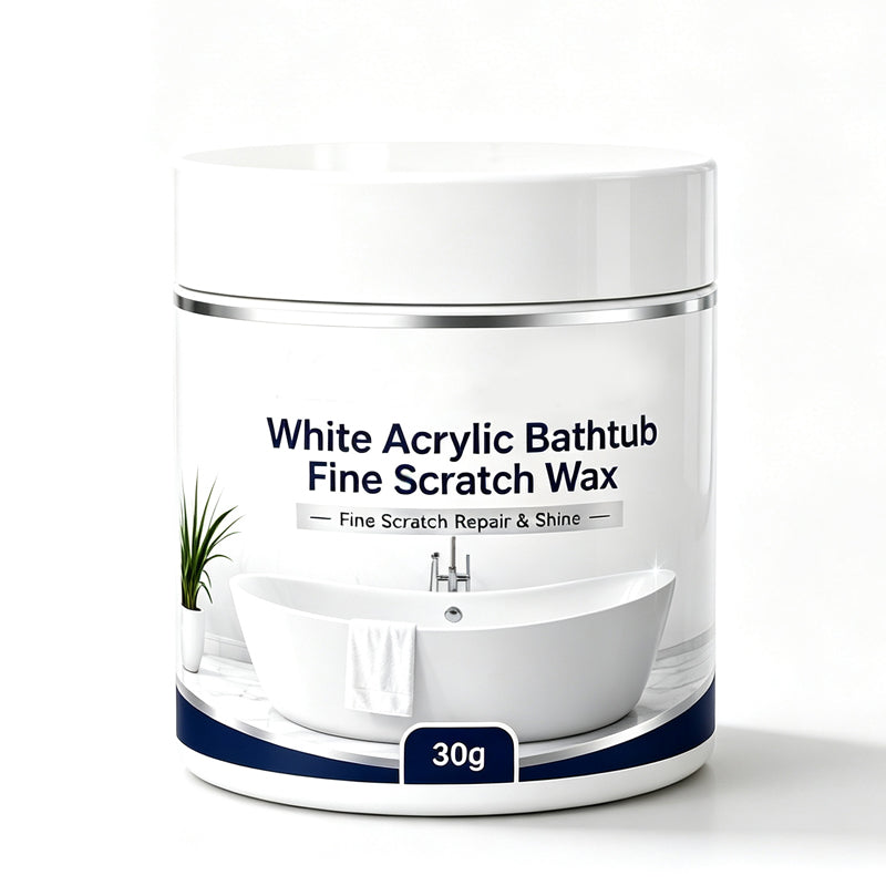 🥳OFFRE À NE PAS MANQUER EN 2026🥳✨Cire réparatrice pour rayures fines de baignoire acrylique blanche
