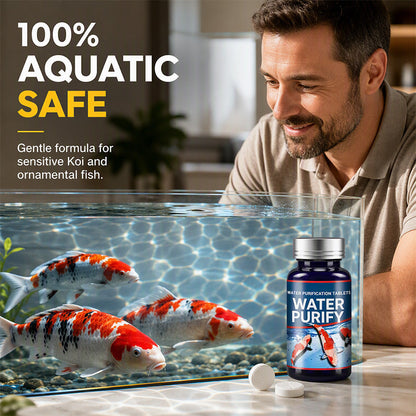 Comprimés professionnels pour la purification de l'eau d'aquarium