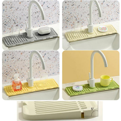 Tapis de protection anti-éclaboussures pour robinet - Idée cadeau