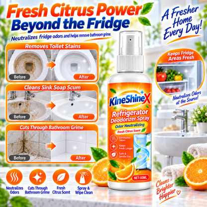 Spray désodorisant pour réfrigérateur